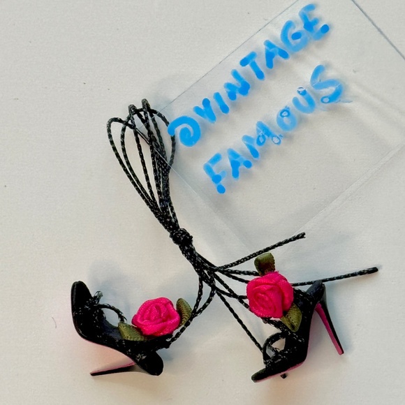 Integrity Gardenia Baroness Agnes Fashion Royalty Flower Rose Shoes Heels Floral - Picture 1 of 3